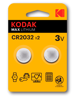 pilas de botón Kodak ULTRA LITHIUM 2032